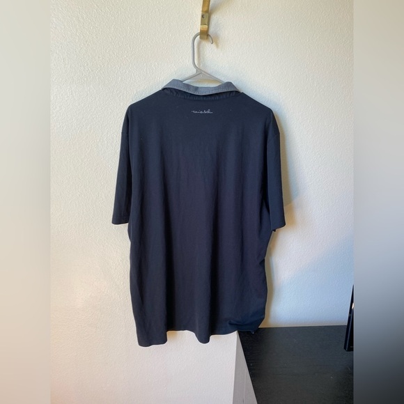 Travis Mathew Men’s Shirt Black Size XXL Polo Golf Shirt - Picture 2 of 6